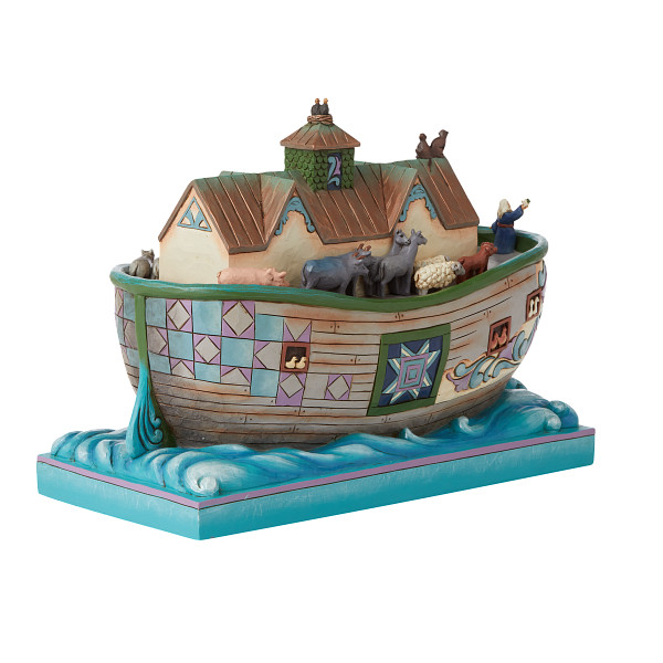 Arche Noah / Noah's Ark - Set Sail With Faith That Doesn't Fail Jim Shore 6008413 Heartwood Creek
