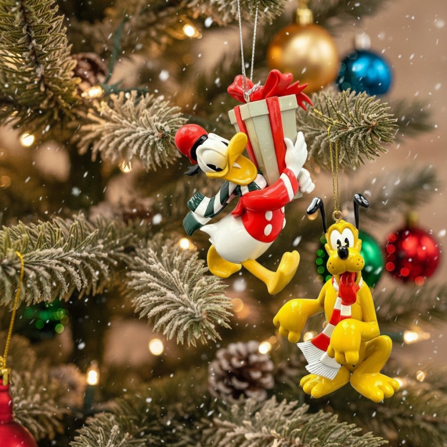 Weihnachtsornament Vintage Donald Duck - DN25157 - Christmas Inspirations Disney Weihnachtsanhänger