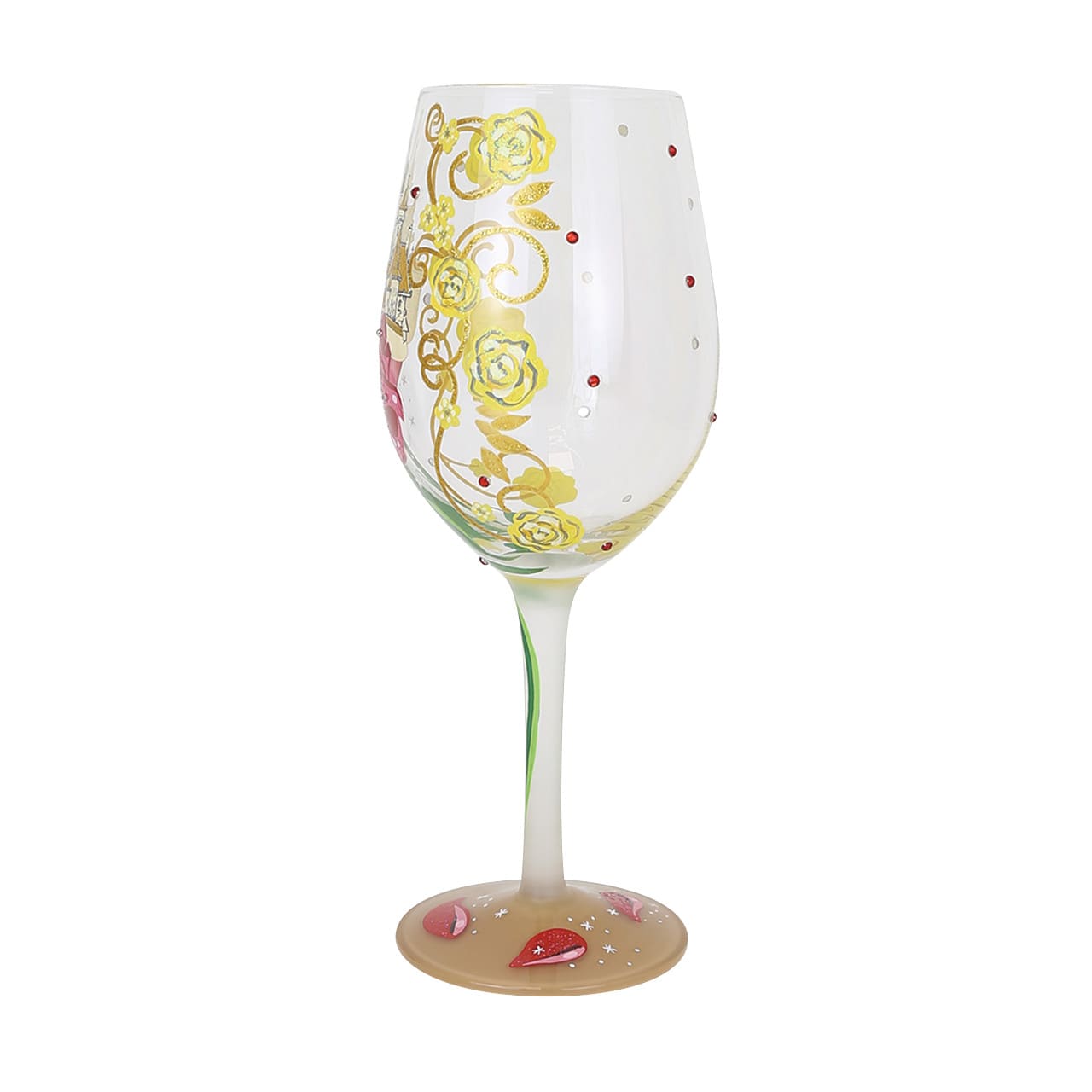 Disney Weinglas Belle - Bold Like A Rose - Lolita Weinglas 6017419 - Märchenhafte Eleganz