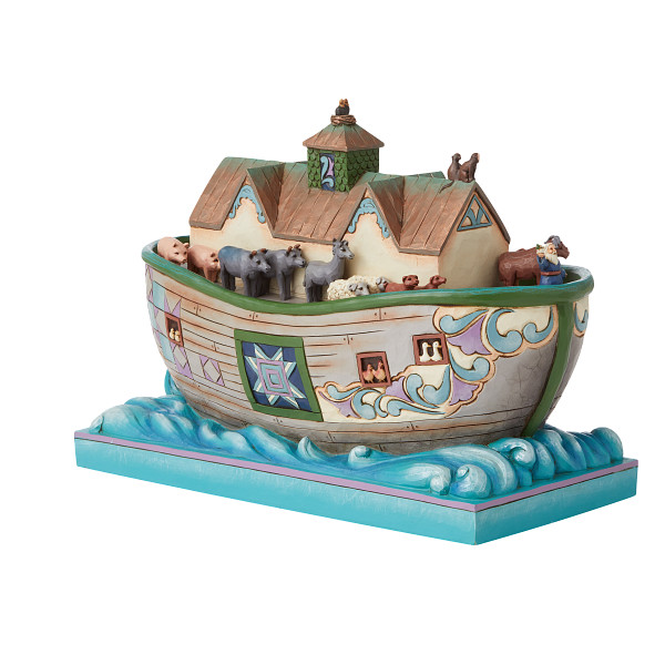Arche Noah / Noah's Ark - Set Sail With Faith That Doesn't Fail Jim Shore 6008413 Heartwood Creek