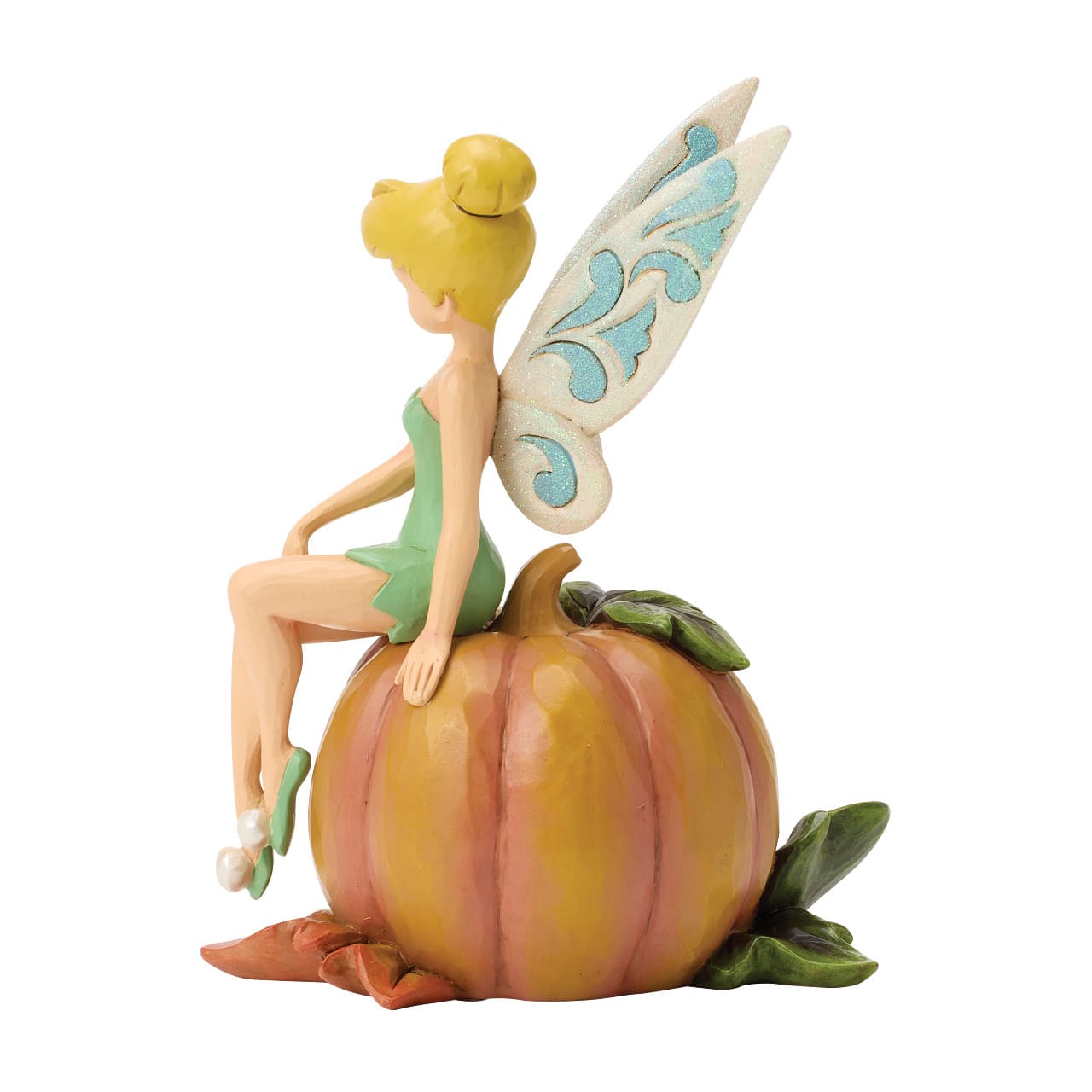 Pumpkin Patch Pixie Tinkerbell auf Kürbis / Pumpkin 6017943 Disney Traditions Jim Shore Halloweenfigur