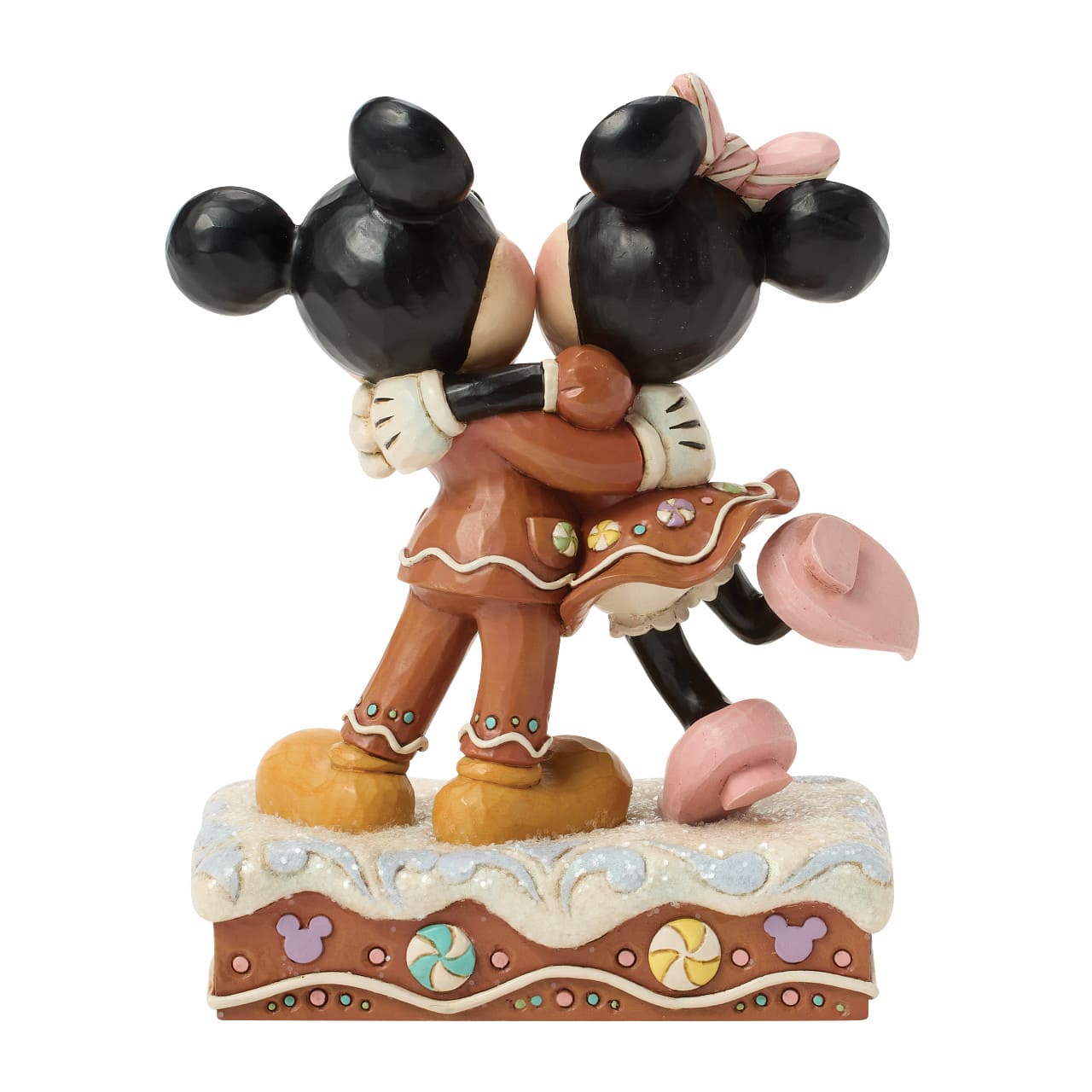 Sugarcoated Sweethearts Micky & Minnie Maus Lebkuchen-Look Gingerbread 6018705 Disney Traditions Jim Shore Disneyfigur