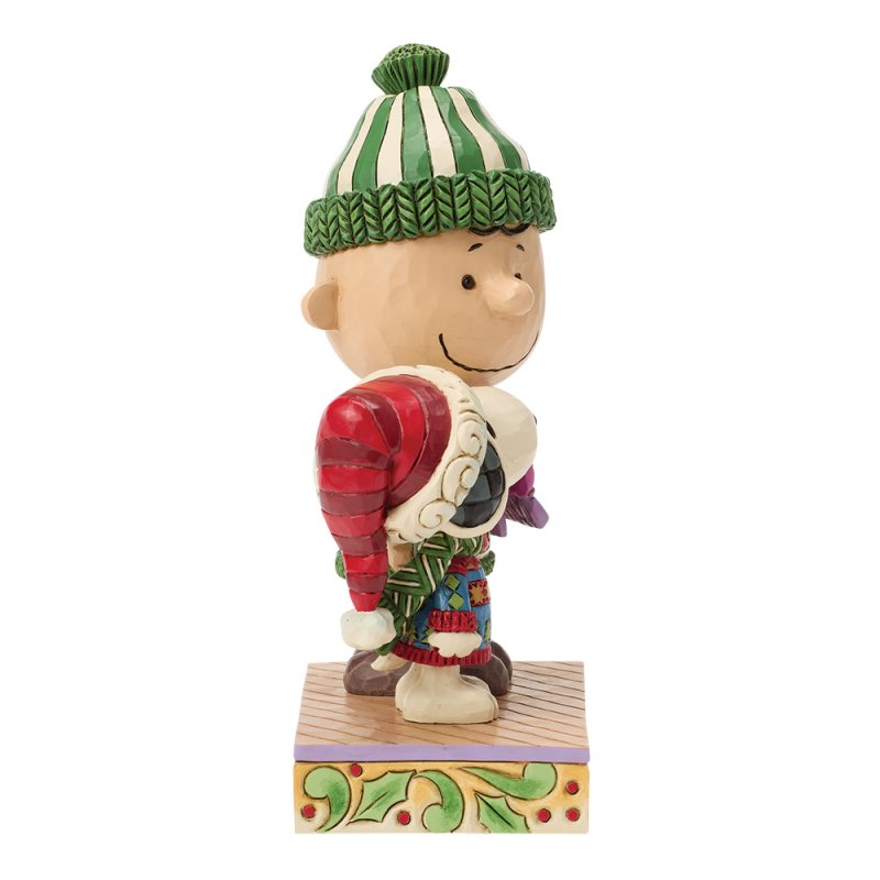 Cozy Christmas Pals Snoopy & Charlie Brown Ugly Sweater 6018686 - Jim Shore Peanuts Figur