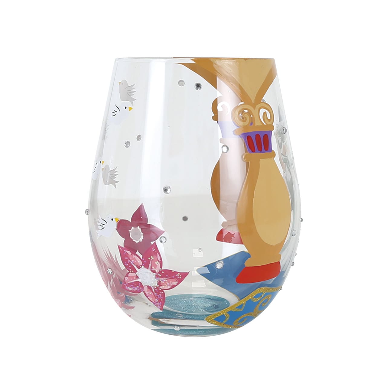 Disney Trinkglas Jasmine - Let Your Dreams Soar - Lolita Glas 6017416 - Jasmine mit Palast