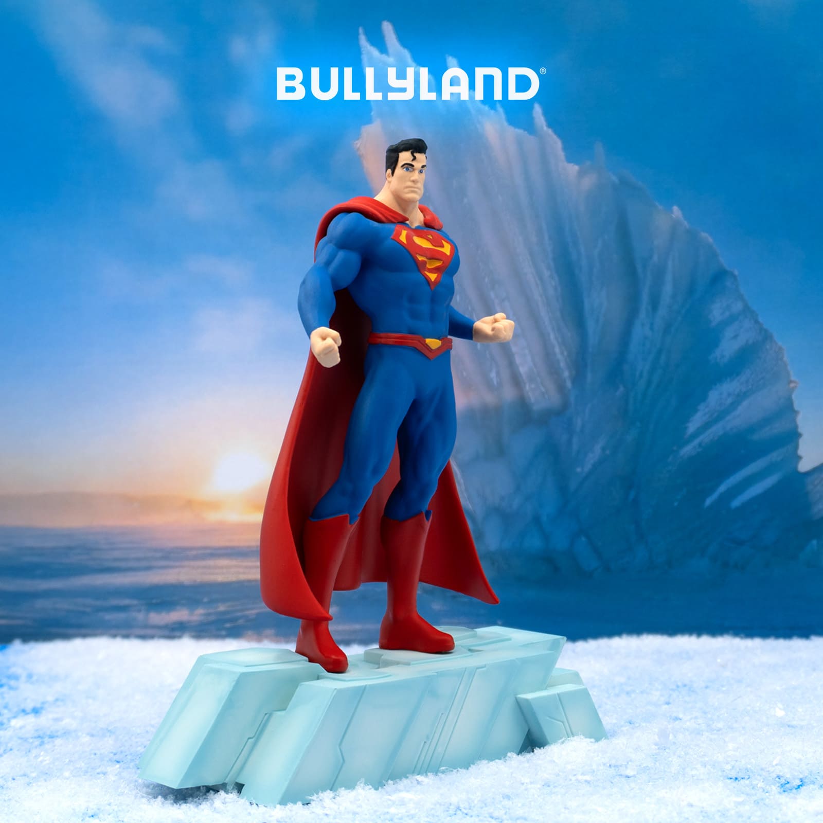 Bullyland Figur DC Superman - 11241 - Superhelden Figur Superman DC Heroes
