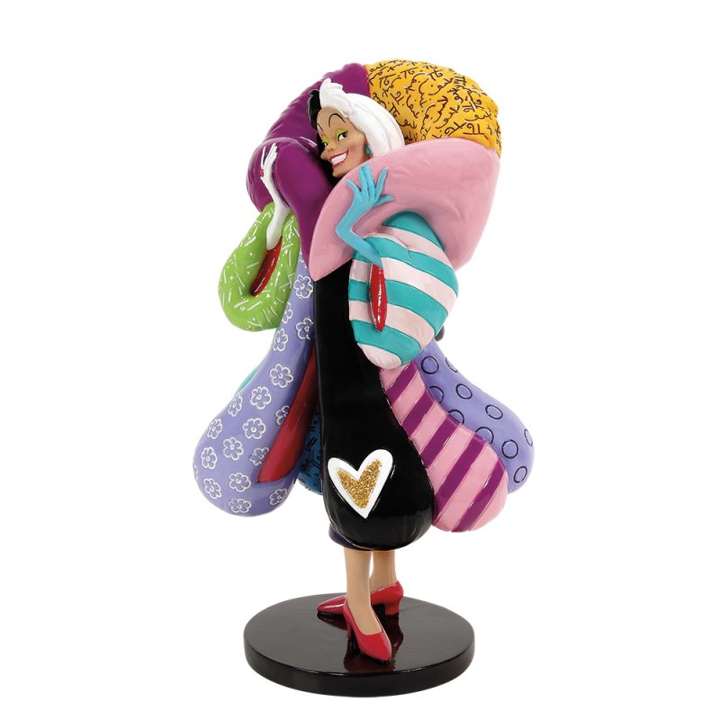 Cruella de Vil Figur by Disney Britto –  6018075 Romero Britto 65 Jahre 101 Dalmatiner Pop Art Figur