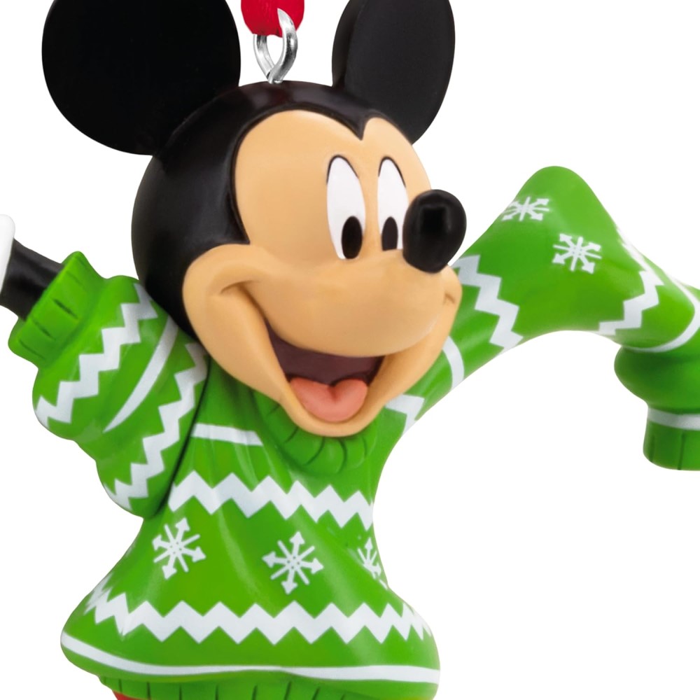 Micky Maus im Ugly Sweater - Hallmark Ornament - Hallmark Disney Weihnachtsanhänger 30214236