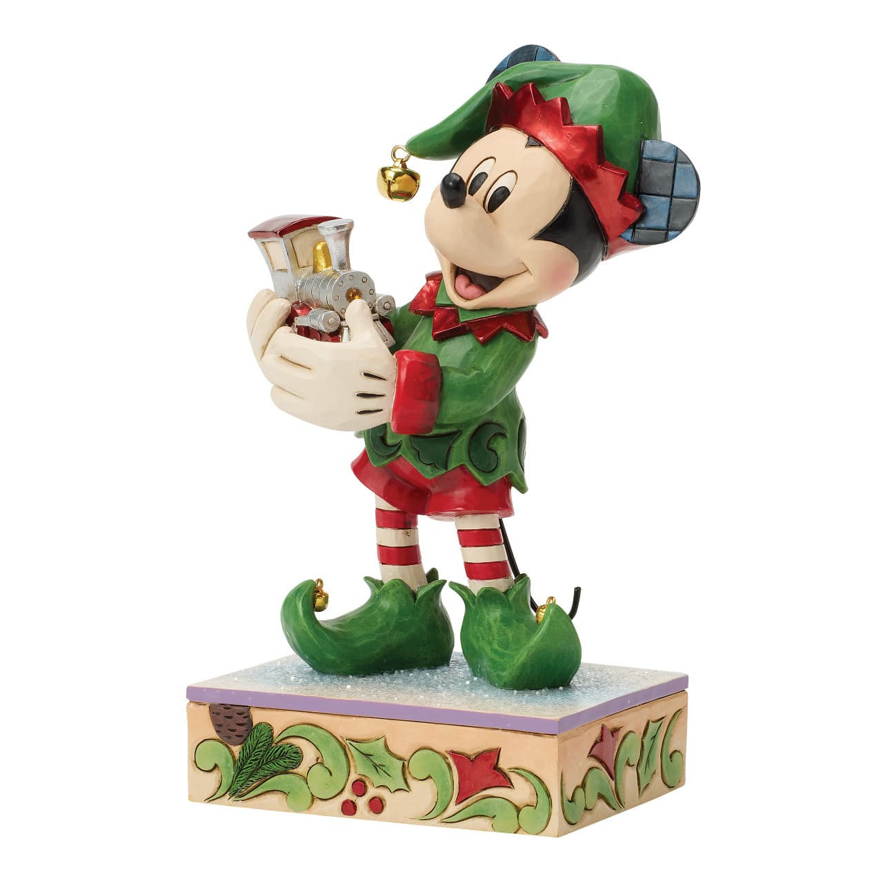 Elf on Track - Micky Maus als Weihnachtshelfer 6018712 Disney Traditions Jim Shore Disneyfigur