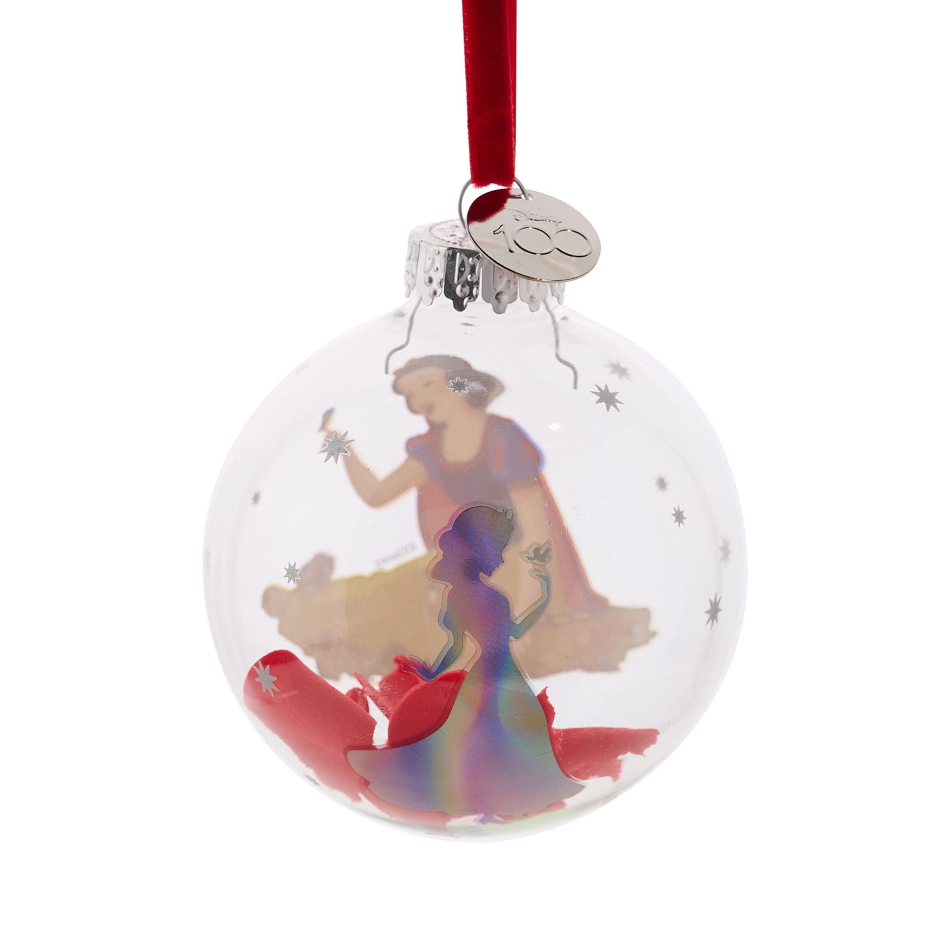 Disney 100 Acryl Weihnachtskugel Schneewittchen  / Disney by Widdop DI2040