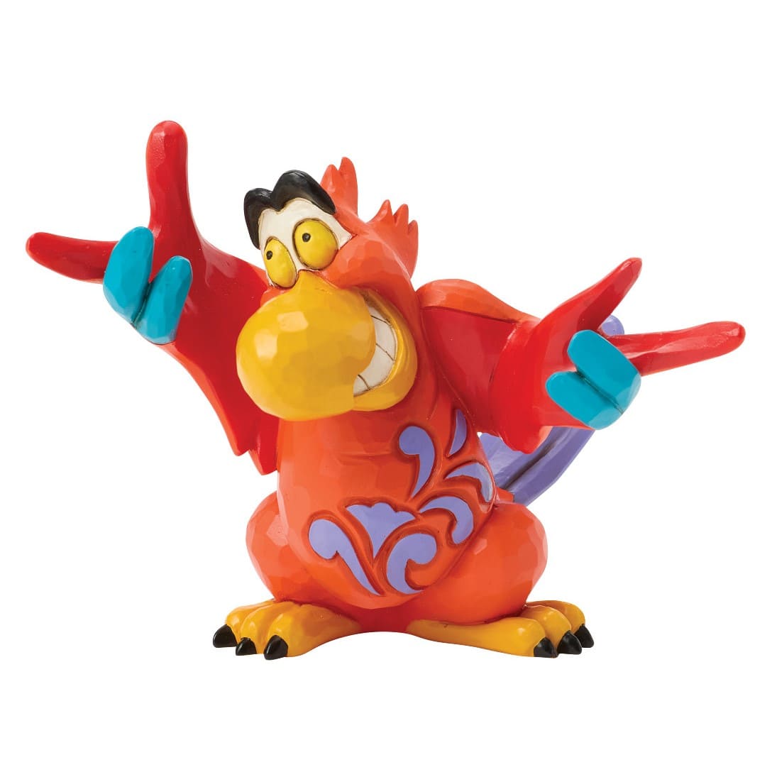 Papagei Jago / Iago Minifigur - Jafars frecher Papagei 6018927 Disney Traditions Jim Shore Disneyfigur