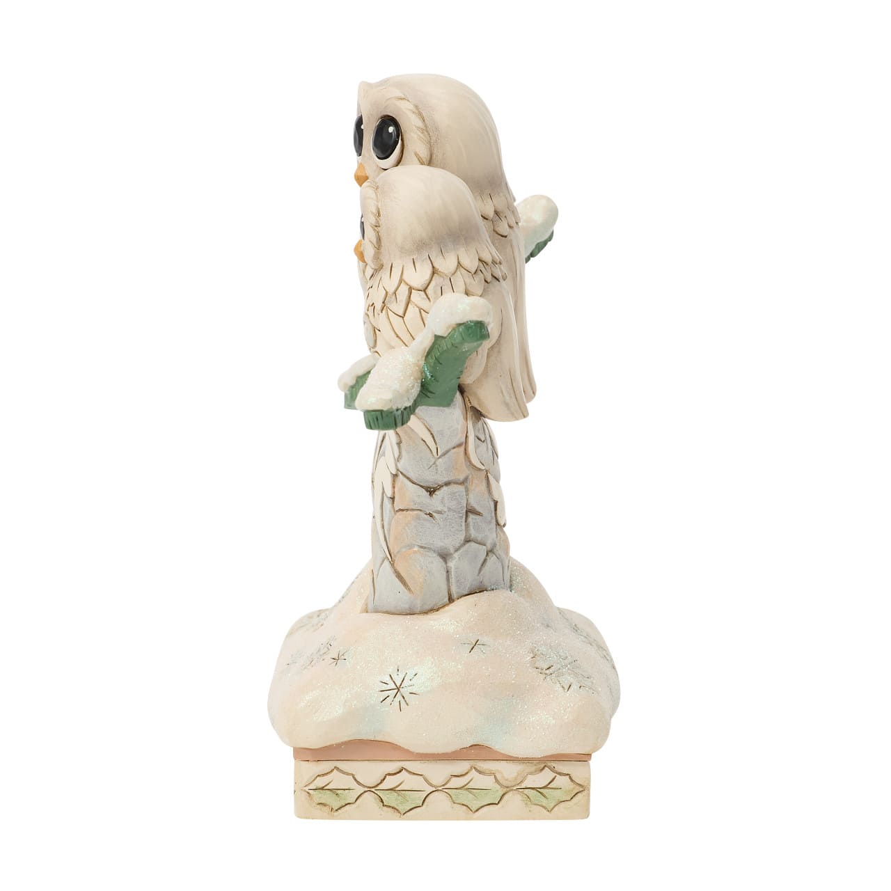 Wisdom of the Woods White Woodland Eulen - 6019312 - Heartwood Creek by Jim Shore Winterfigur