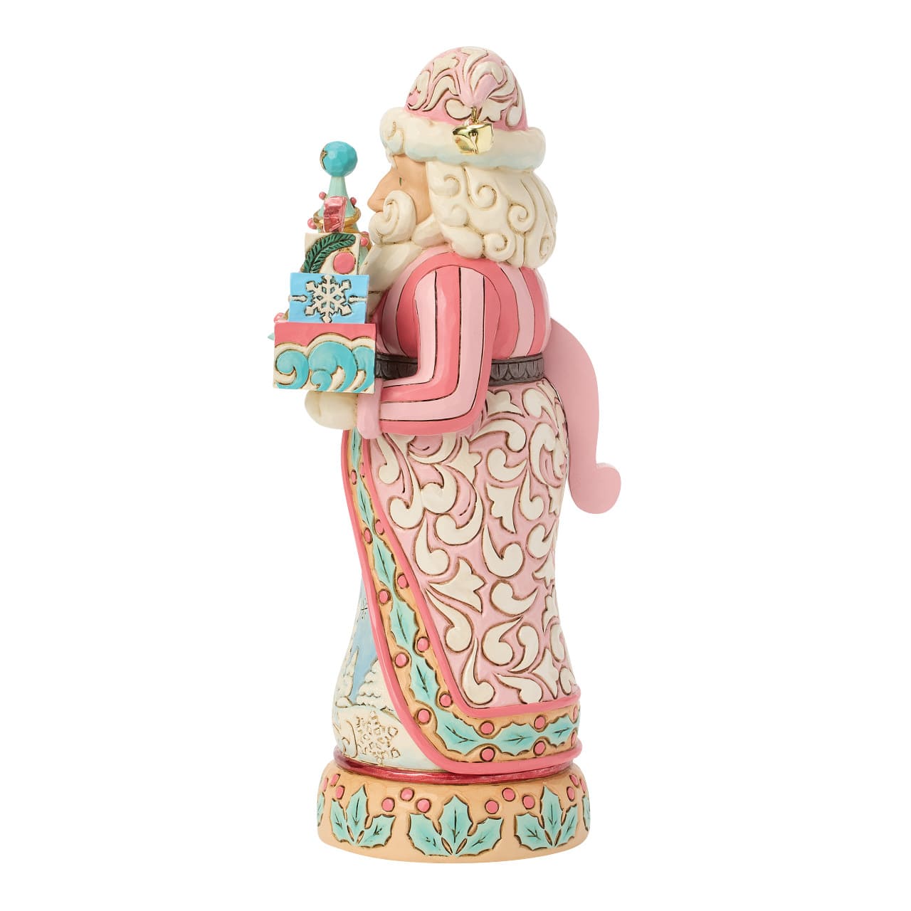 Nussknacker Weihnachtsmann rosa-pastell - A Bright Winter - 6018901 - Heartwood Creek Jim Shore