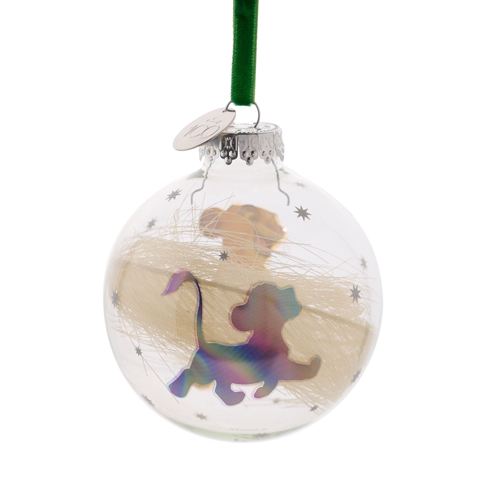Disney 100 Acryl Weihnachtskugel Simba König der Löwen  / Disney by Widdop DI2039