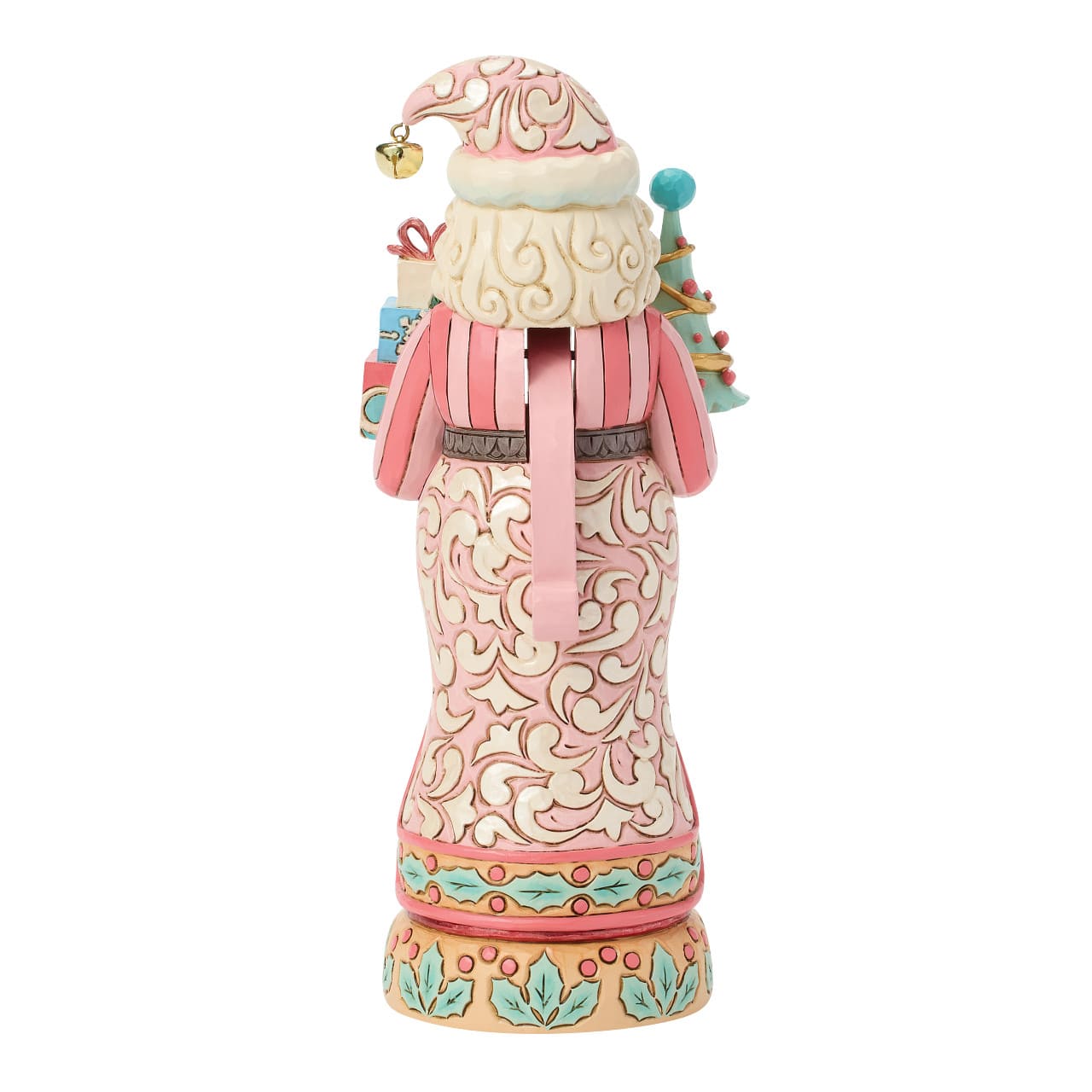 Nussknacker Weihnachtsmann rosa-pastell - A Bright Winter - 6018901 - Heartwood Creek Jim Shore