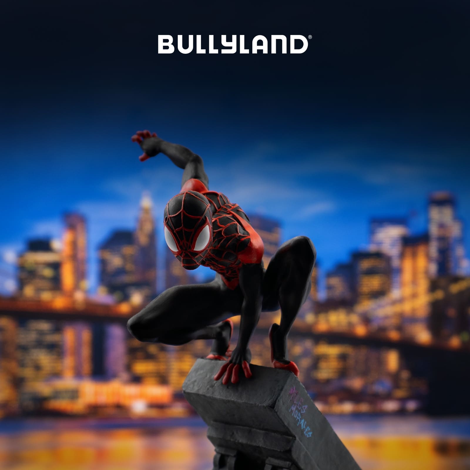 Bullyland Figur Marvel Miles Morales Spider-Man - 11277 - Superhelden Figur Spider-Man Miles Morales Marvel Heroes