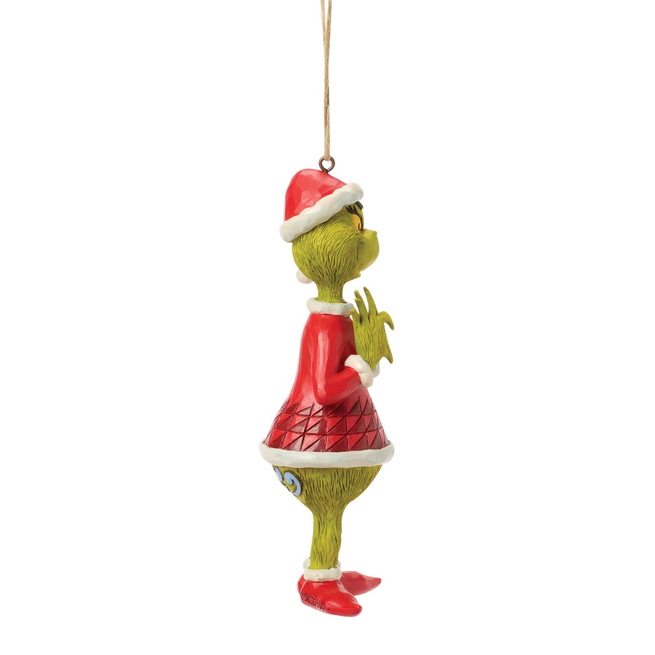Grinch Heart Hands  Ornament / Grinch Herz-Anhänger - The Grinch by Jim Shore 6019147 Grinchfigur