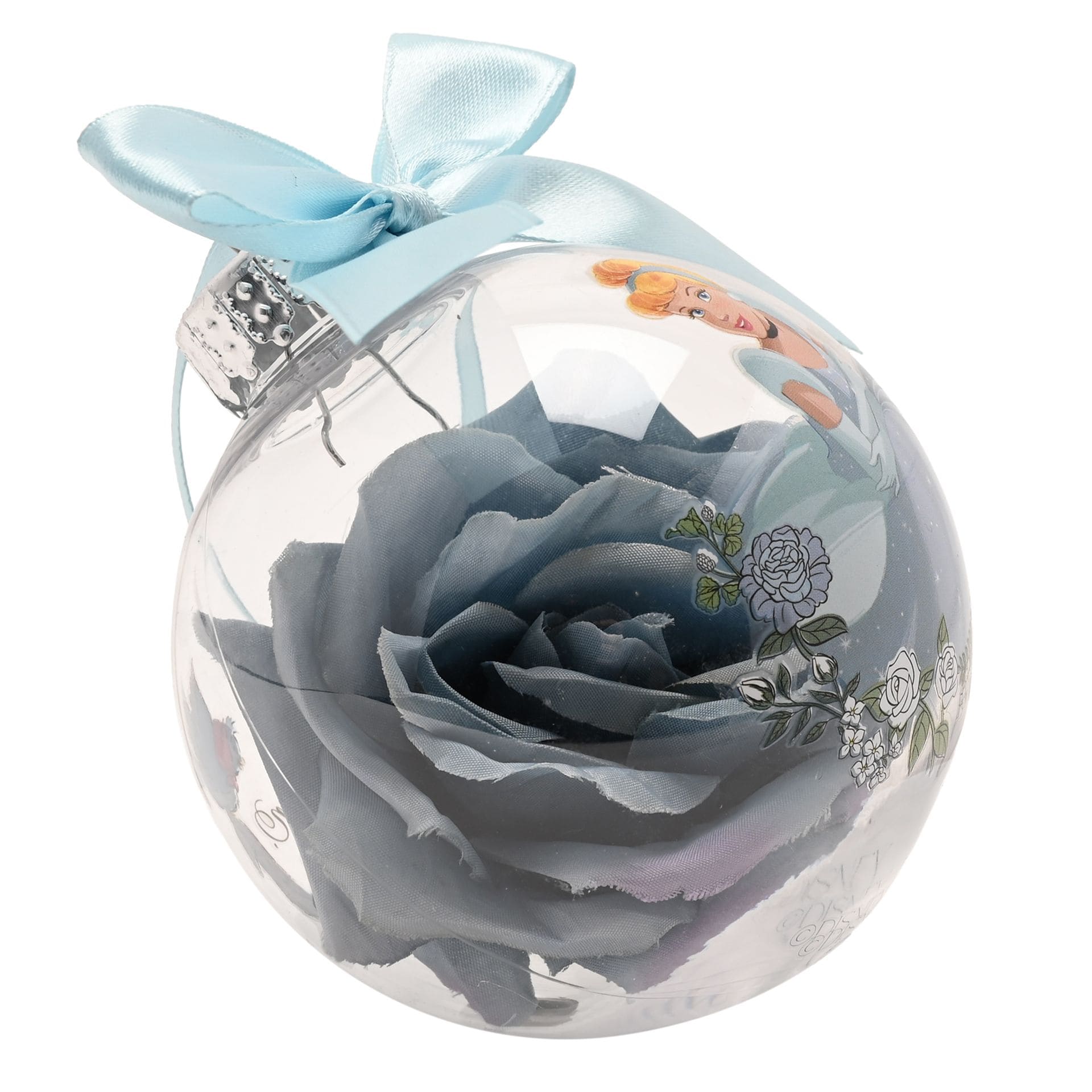 Disney Weihnachtskugel - Cinderella XM23369 - And in a starlit garden her dreams came true Disney Christbaumkugel