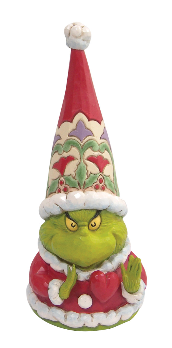 Jim Shore, Heartwood Creek, The Grinch Collection, Grinch, Grinch Heart Gnome, Grinch Herzwichtel, 6009200, The Grinch by Jim Shore