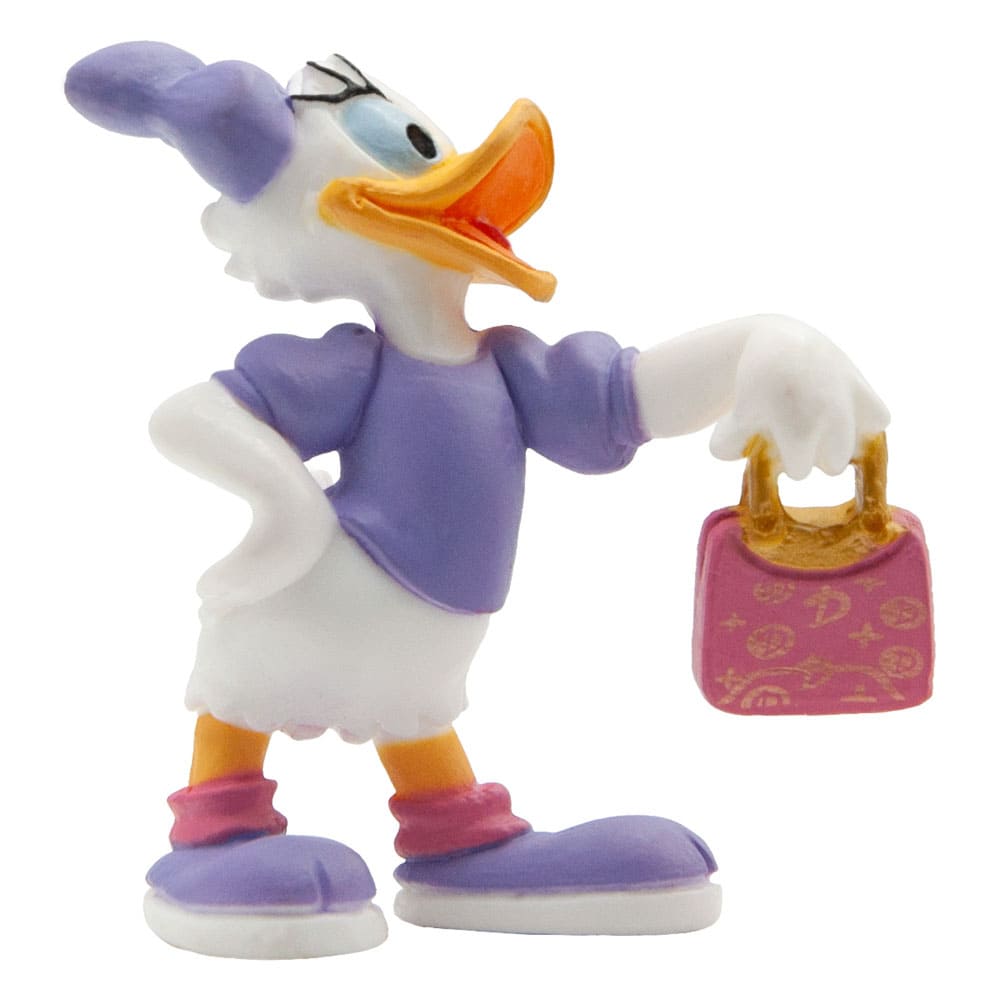 Micky & Friends - Daisy mit Tasche /  Walt Disney Spielfigur - Tortenfigur - Disneyfigur Bullyland 15343