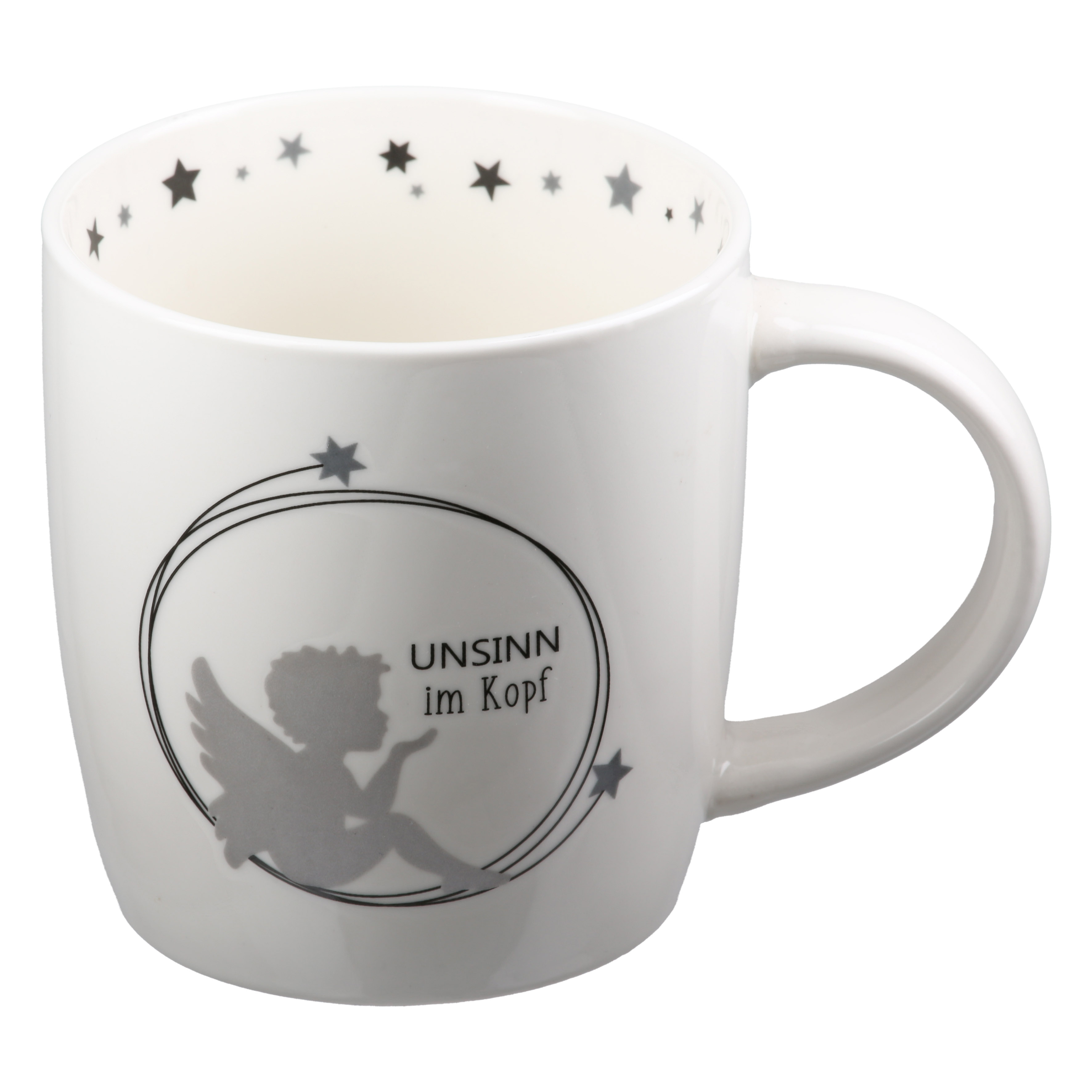 Becher Engelzauber "Unsinn im Kopf" 60302  / Kaffeebecher - Tasse Gilde