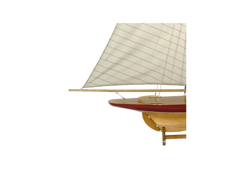 Authentic Models Modellschiff AS055 - Defender 1895 Cup Racer | Historisches Segelschiff