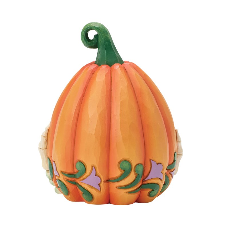 Oh My Boo Kürbis LED beleuchtet 6018085 - Jim Shore Heartwood Creek Jack-o-Lantern Halloween