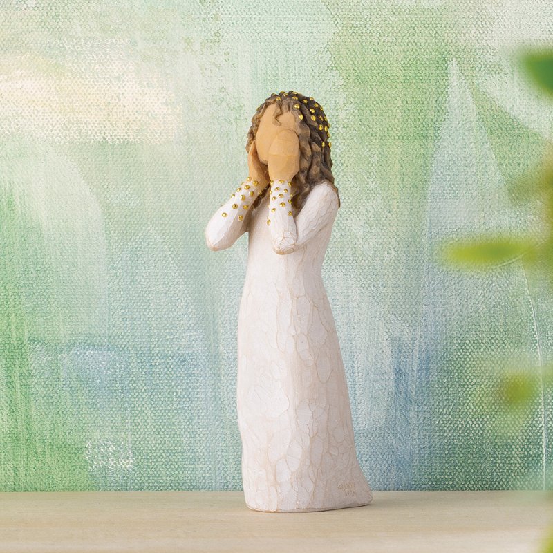 Littlest Christmas Angel - Kleiner Weihnachtsengel - Willow Tree Figur Susan Lordi 26322