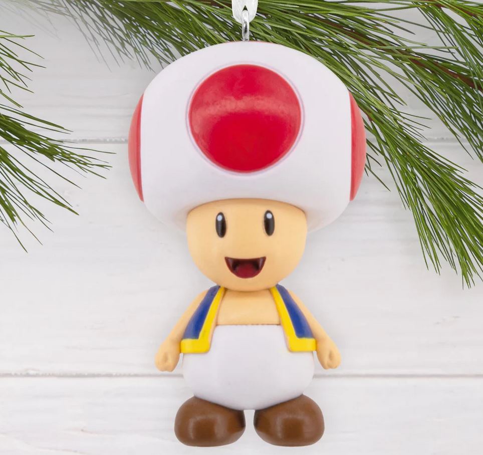 Nintendo Super Mario Bros - Toad Hallmark Ornament - Hallmark Disney Weihnachtsanhänger 30214263