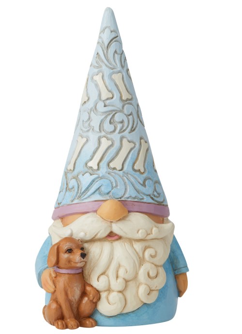 Jim Shore, Heartwood Creek, Jim Shore Heartwood Creek, Jim Shore Gnome, 6010289, Gnome Better Friend, Gnome with Dog, Wichtel mit Hund, Jim Shore Wichtel,