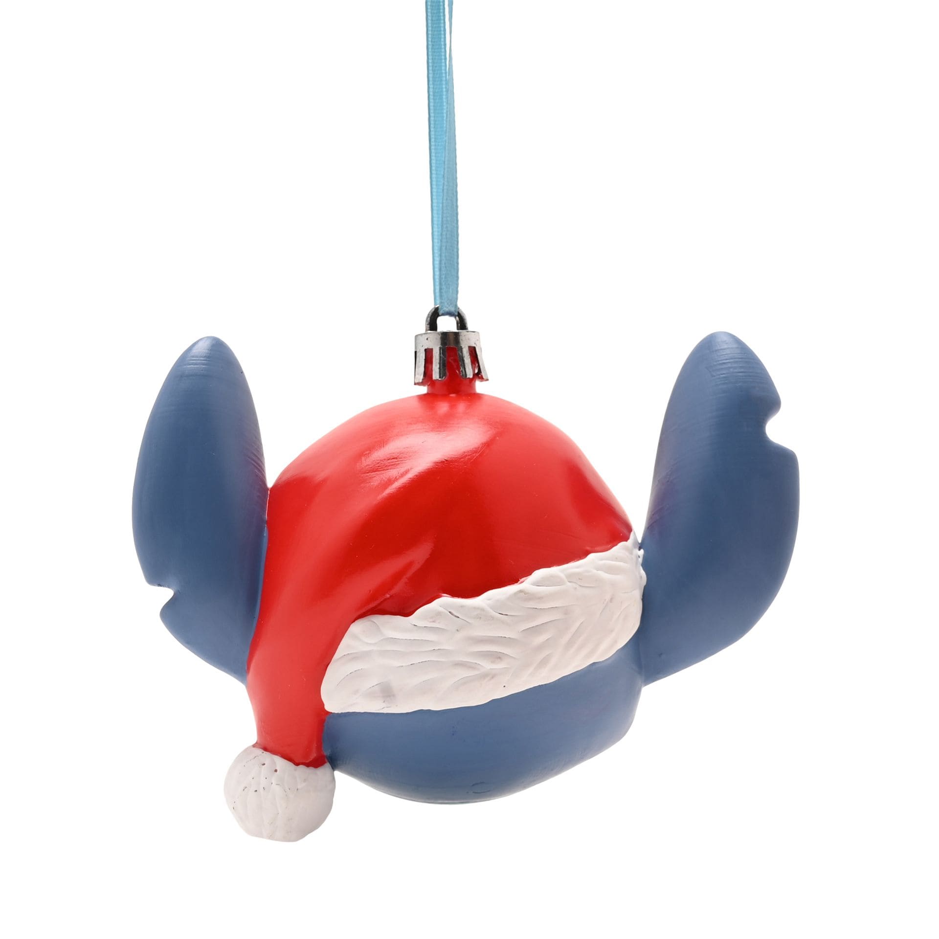 3D Stitch Kopf mit Weihnachtsmütze – Disney Weihnachtskugel & Anhänger XM23350 | Weihnachtsdeko