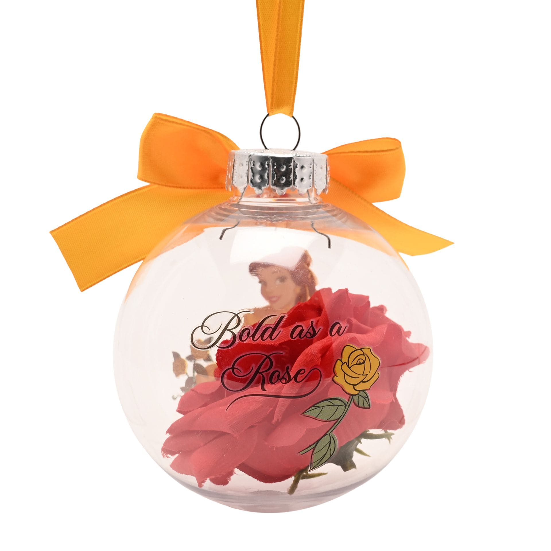 Disney Weihnachtskugel - Belle XM23368 - Bold as a rose Disney Christbaumkugel