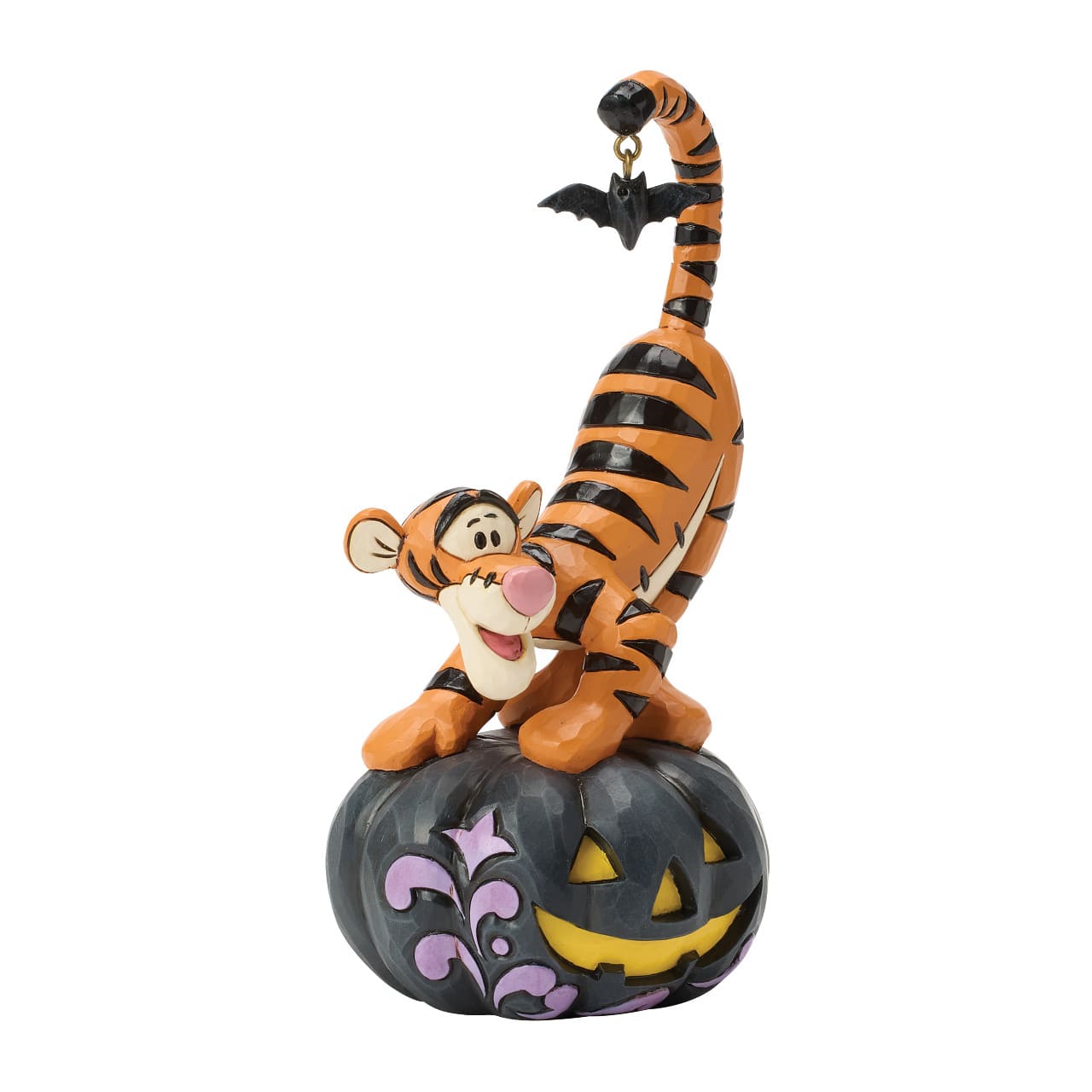 Bat-tastic Fun Tigger Jack-o-Lantern Winnie Puuh Figur 6017944 Disney Traditions Jim Shore Halloween