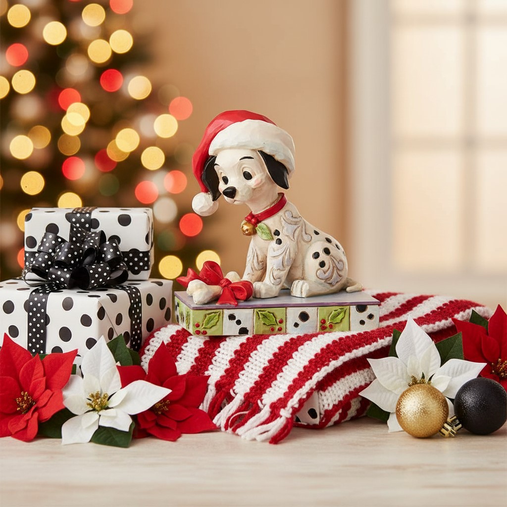 Christmas Lucky / 101 Dalmatiner - Disney Traditions by Jim Shore 6010877