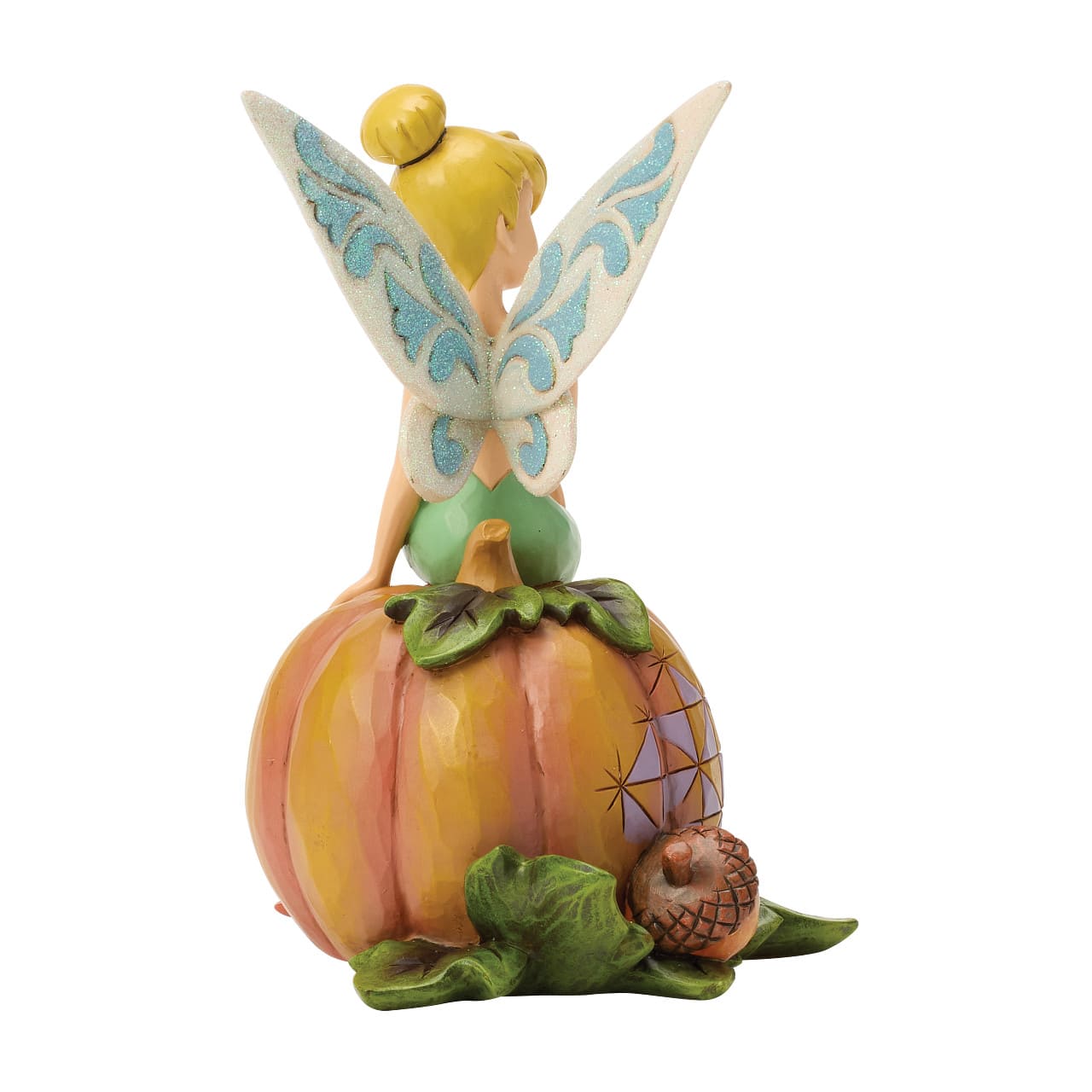 Pumpkin Patch Pixie Tinkerbell auf Kürbis / Pumpkin 6017943 Disney Traditions Jim Shore Halloweenfigur