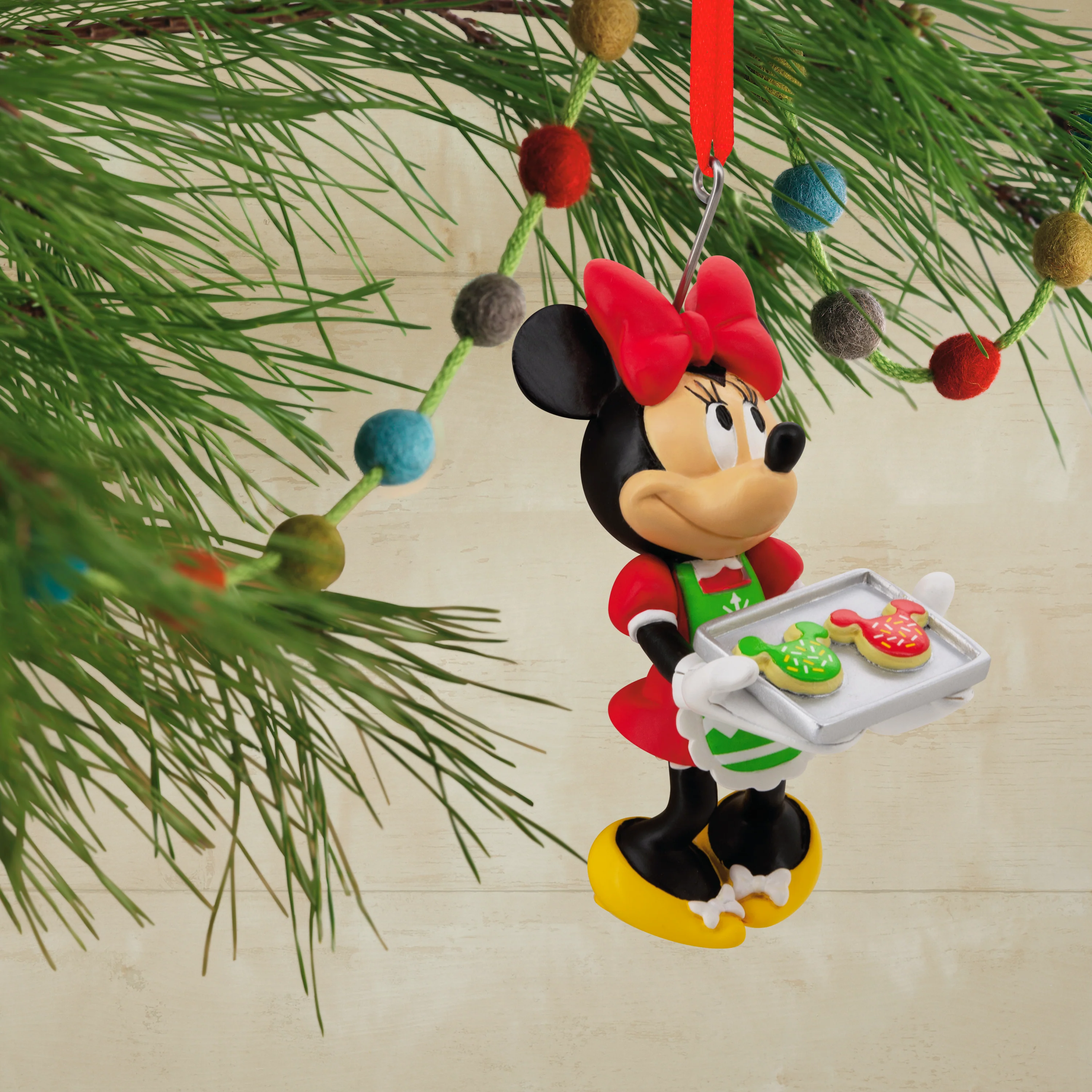 Minnie Maus mit Backblech - Hallmark Ornament - Hallmark Disney Weihnachtsanhänger 30214238