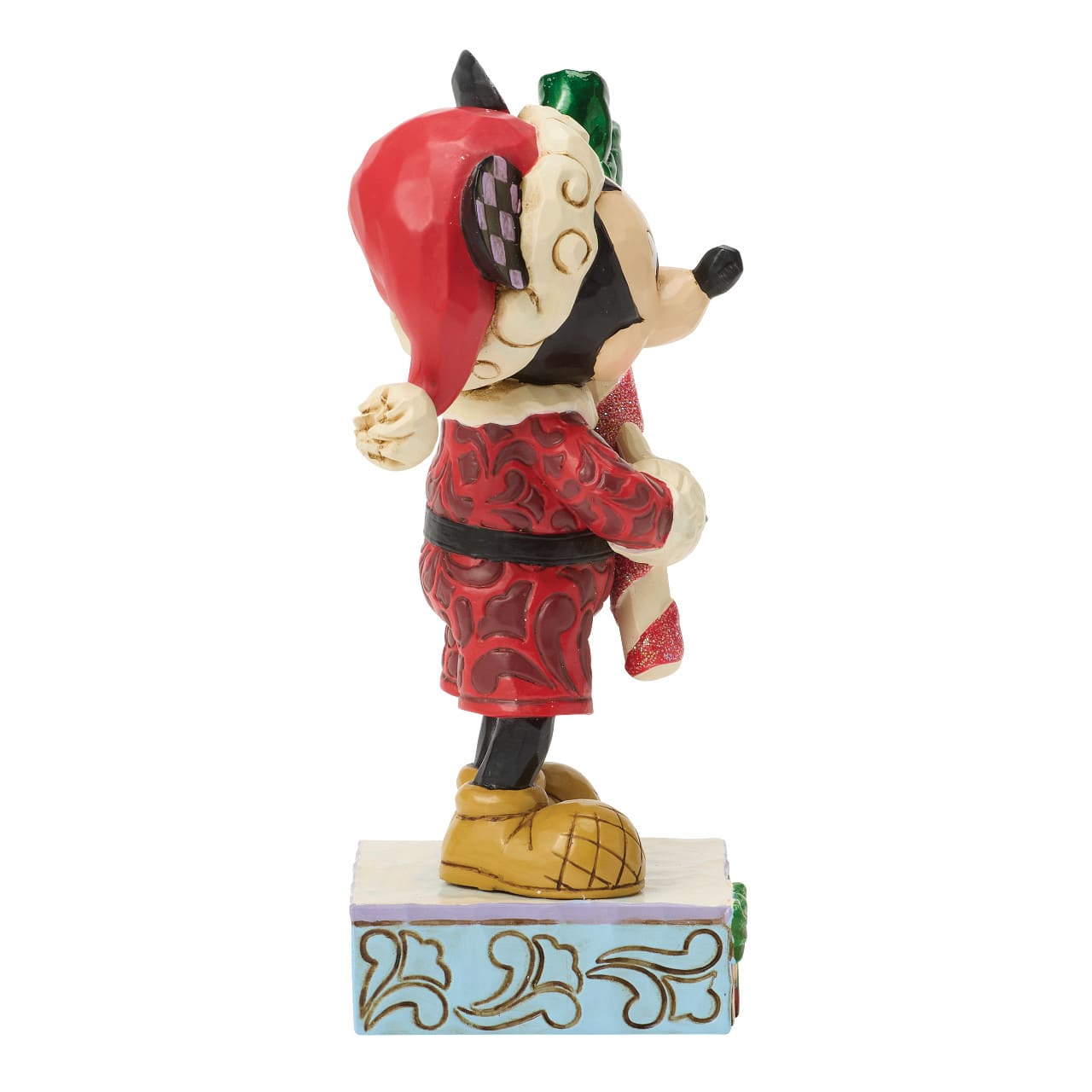 Peppermint Magic Micky Maus mit Zuckerstange / Candy Cane 6018711 Disney Traditions Jim Shore Disneyfigur