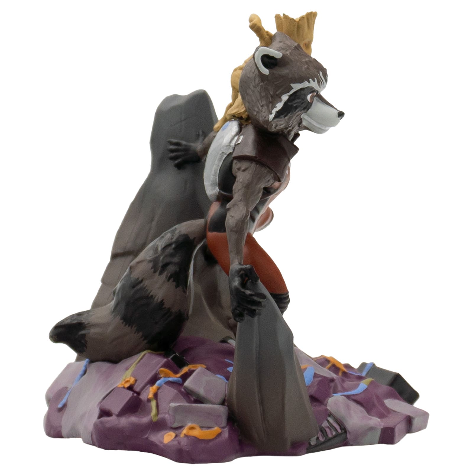 Bullyland Figur Marvel Rocket & Groot - 11278 - Superhelden Figur Spider-Man Miles Morales Marvel Heroes