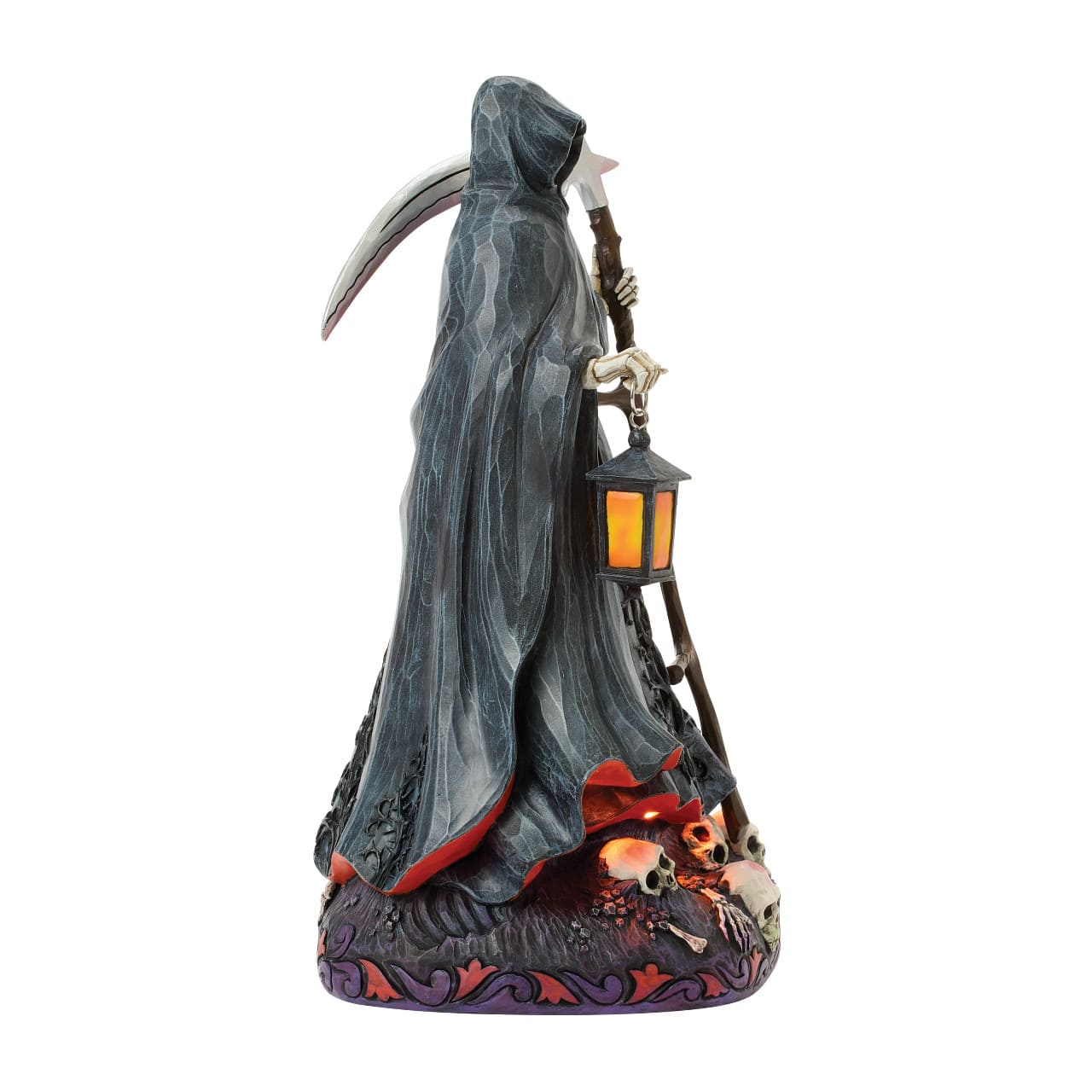Haunted Nights Equal Many Frights Grim Reaper LED beleuchtet 6018086 - Jim Shore Heartwood Creek Halloween